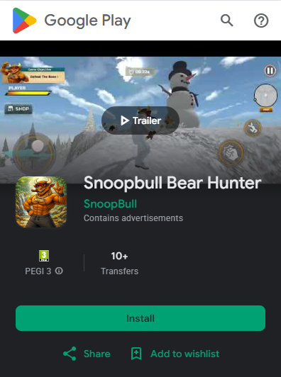 PlayStore Game Download